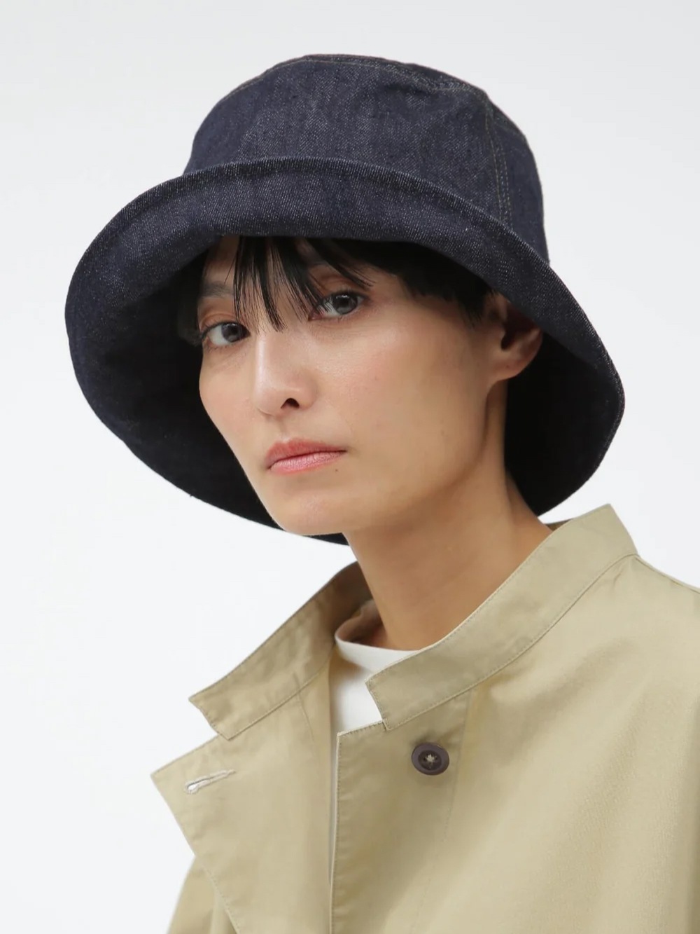 MHL.(エムエイチエル) CANTON LIGHT DENIM HAT