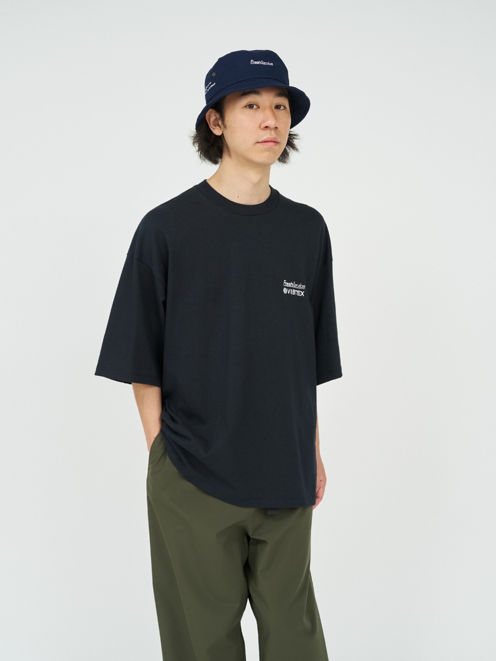 FreshService(フレッシュサービス) VIBTEX for FreshService S/S CREW NECK TEE