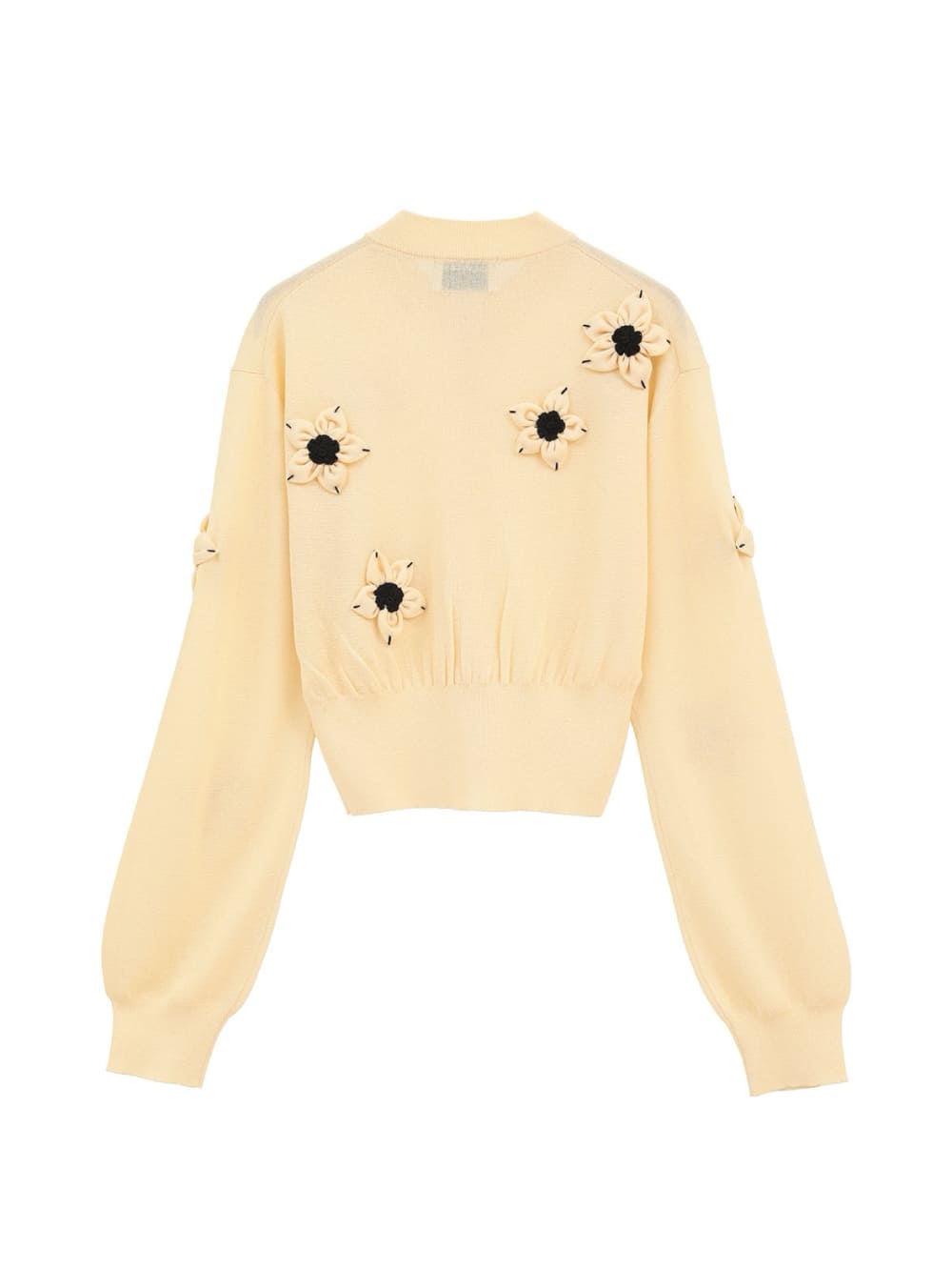 CLANE(クラネ) FLOWER MOTIF KNIT CARDIGAN
