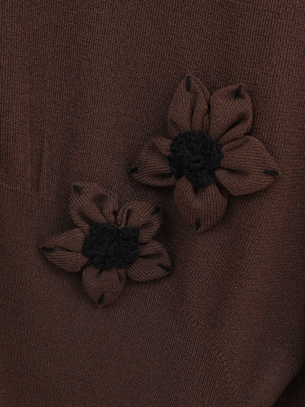 CLANE(クラネ) FLOWER MOTIF KNIT CARDIGAN