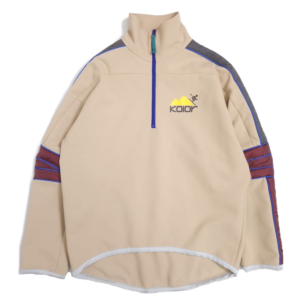 【SALE】kolor(カラー) PE二重織りストレッチPULLOVER