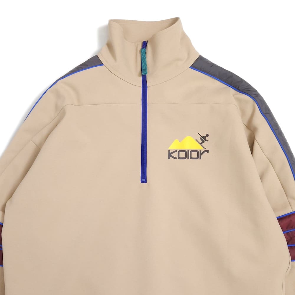 【SALE】kolor(カラー) PE二重織りストレッチPULLOVER