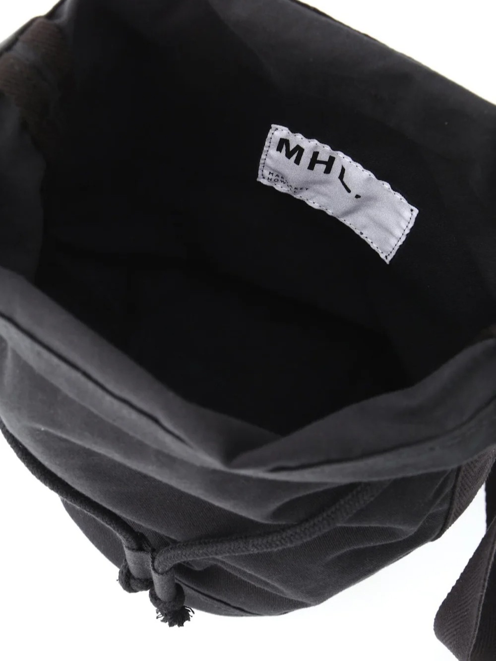 SALE】MHL.(エムエイチエル) WASHED COTTON DRILL SHOULDER BAG