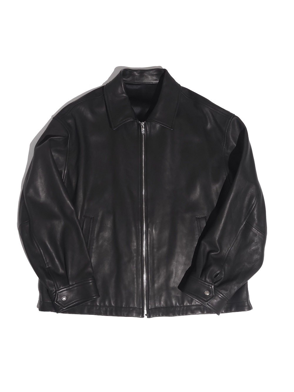 極美品✨Porter classic ポータークラシック ハギレ ジャケット Porter Classic(ポータークラシック) LEATHER ZIP UP JACKET W / LOVE