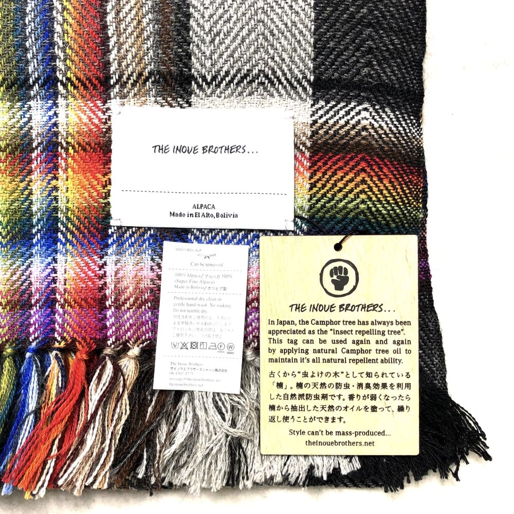 THE INOUE BROTHERS(Υ֥饶) Multi Colored Scarf