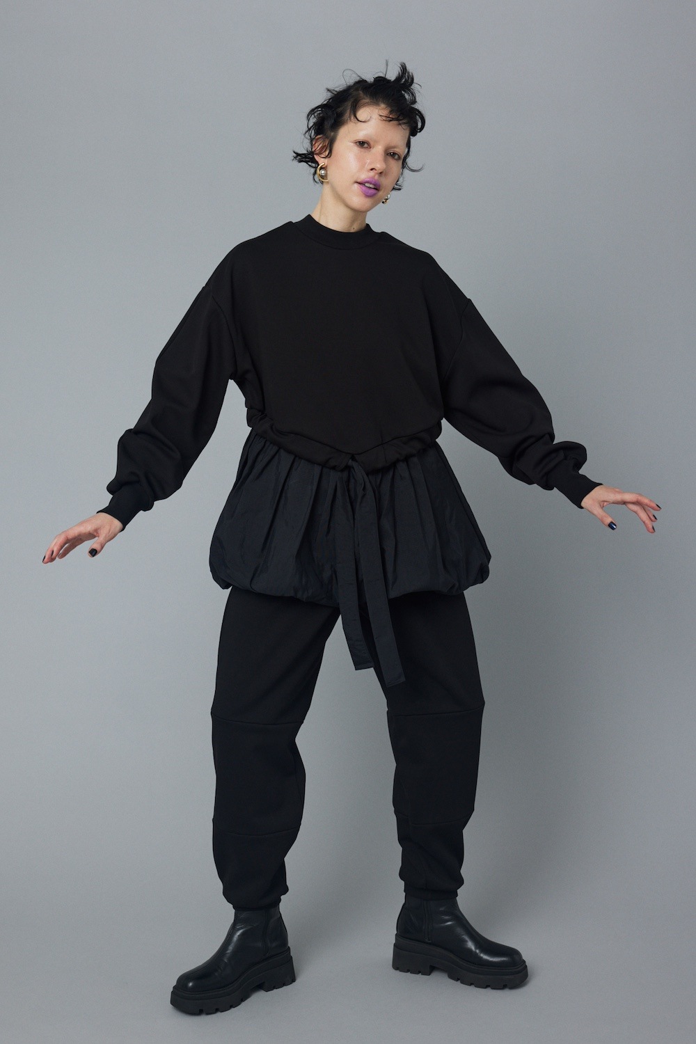 トップス HEM BALLOON DOCKING TOPS HEM BALLOON DOCKING TOPS - BIRTHDAY BASH