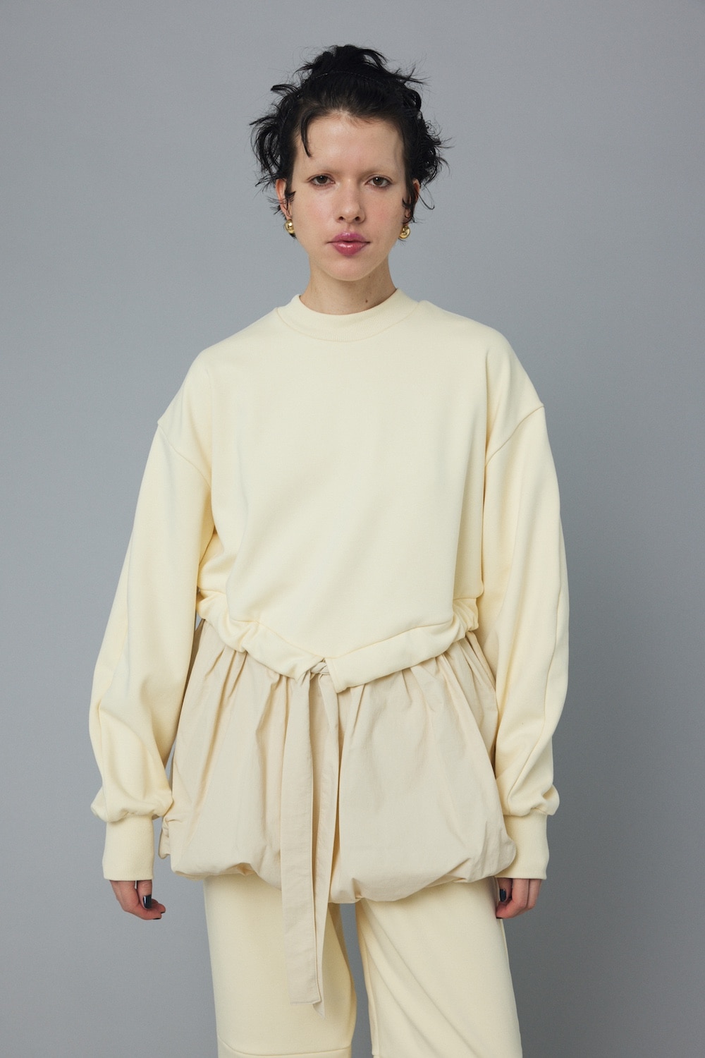 HeRIN.CYE(ヘリンドットサイ) Balloon hem docking tops - COLDBECK