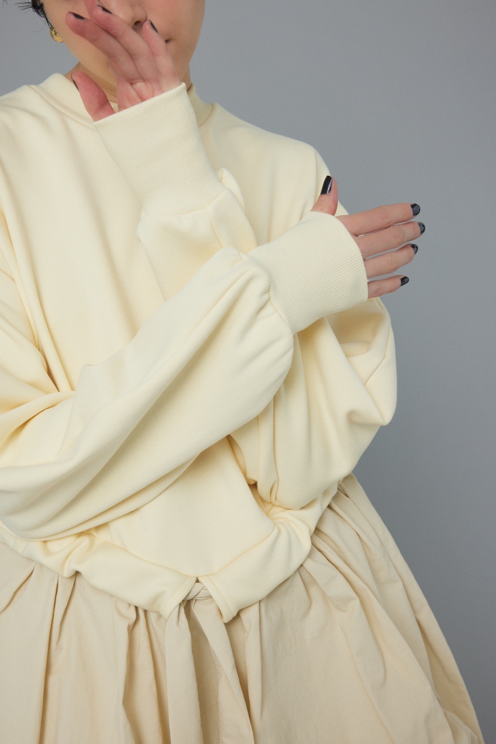 HeRIN.CYE(ヘリンドットサイ) Balloon hem docking tops - COLDBECK