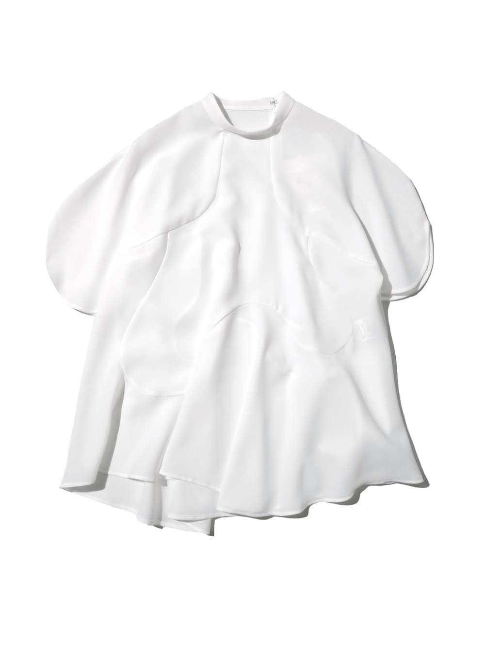 ENFOLD エンフォルド ホワイトフリル 長袖シャツ 38 ENFOLD(エンフォルド)｜FRILL-COLLAR SHIRT/シャツ/ホワイト の