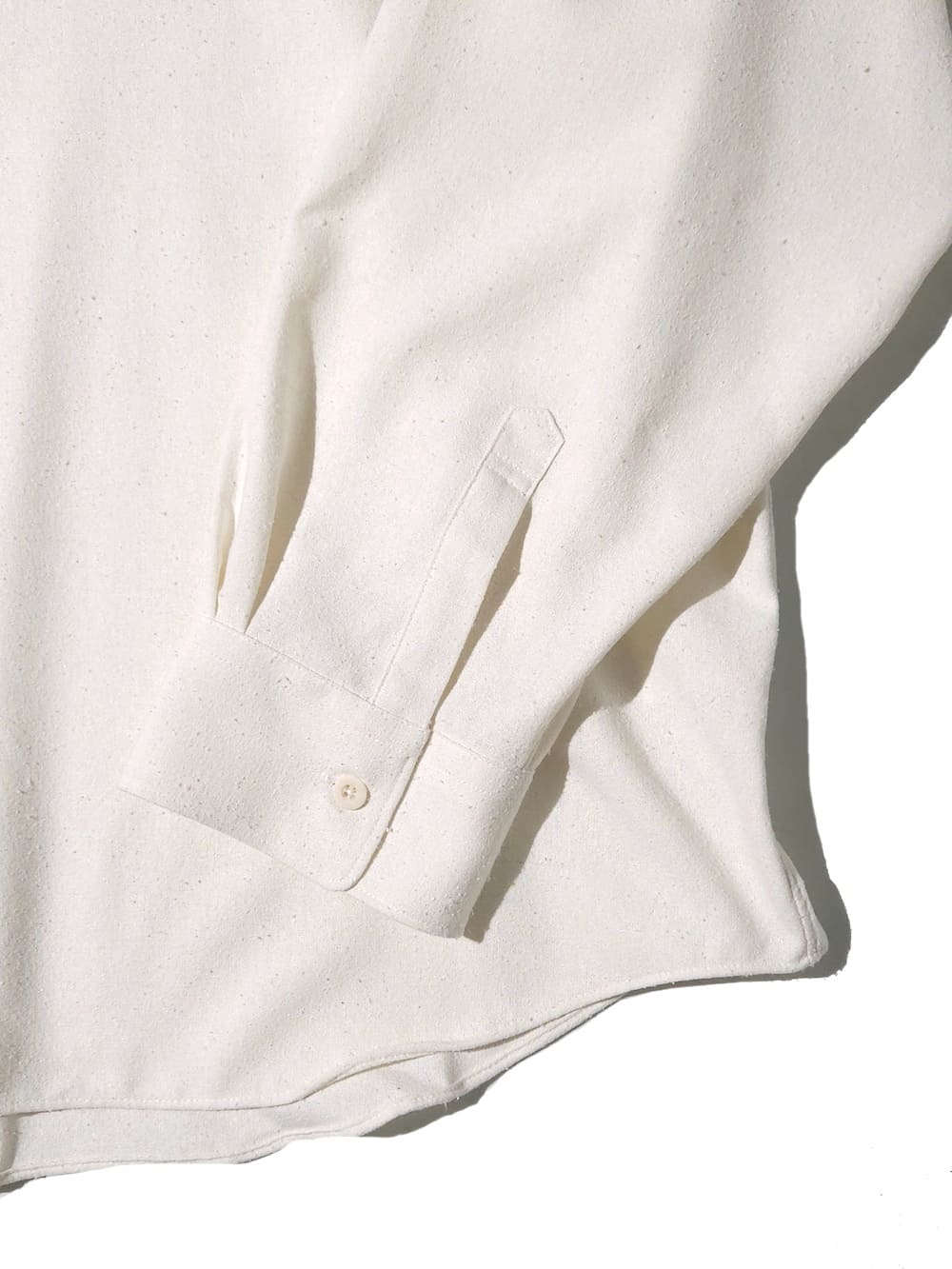INTERIM(インテリム) SILK NOIL L/S REGULAR COLLAR SHIRT - COLDBECK