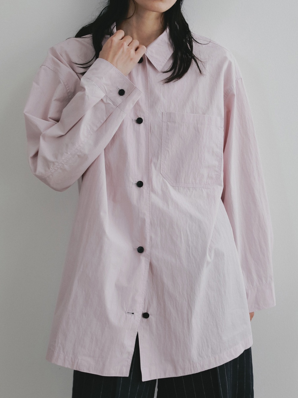 anuke(アンヌーク) Over Pocket Shirts
