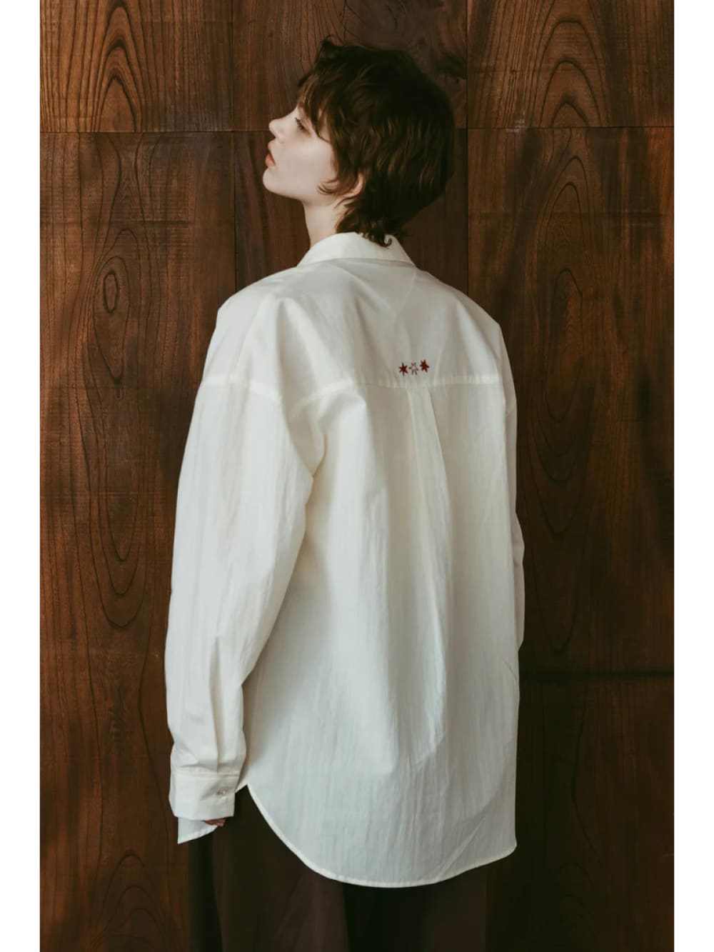 Knuth Marf(クヌースマーフ) embroidered shirt