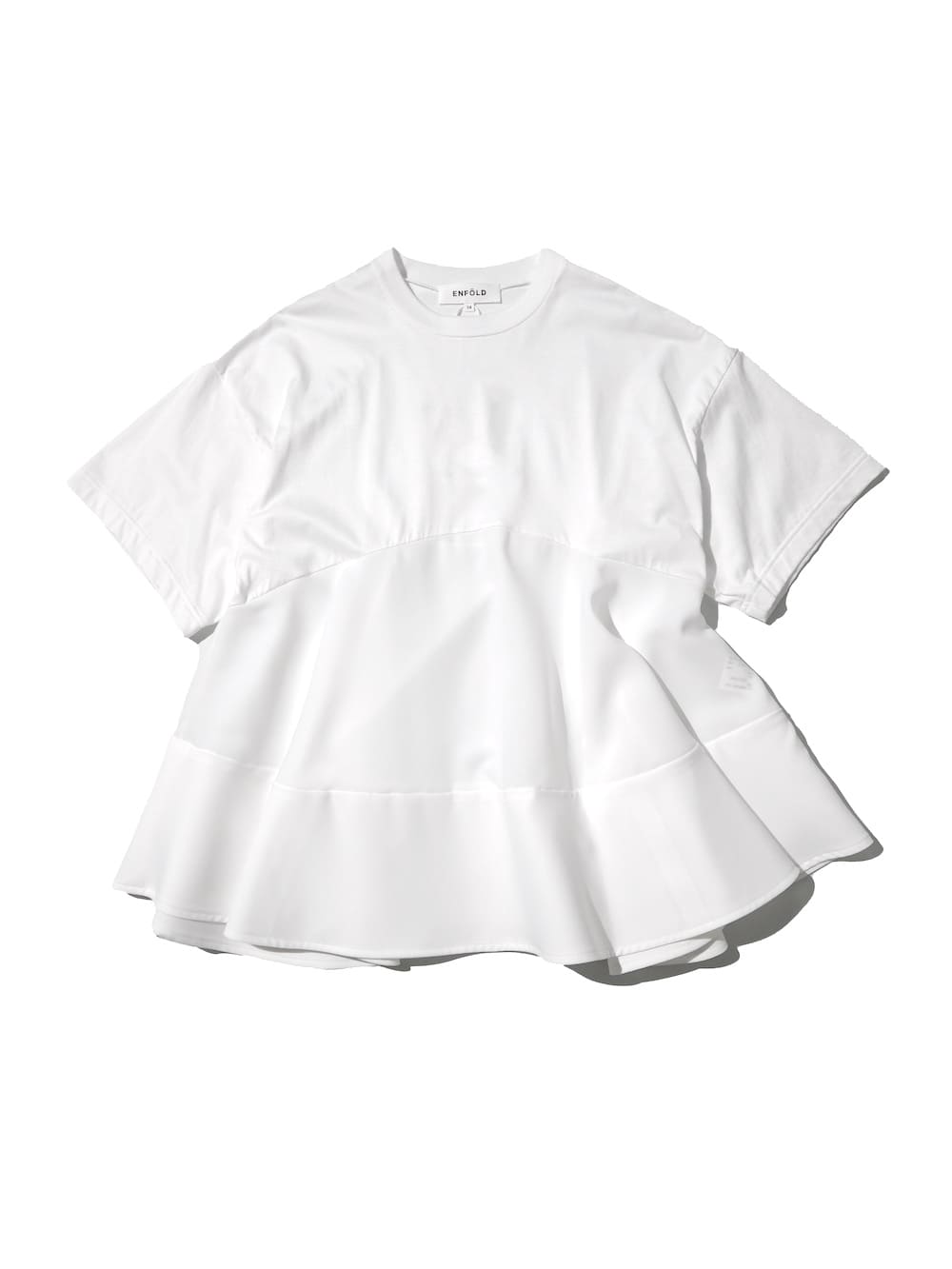 完売品！2025SS！エンフォルド FLARE DOCKING T-SHIRT ENFOLD(エンフォルド) FLARE DOCKING T-SHIRT - COLDBECK ONLINE