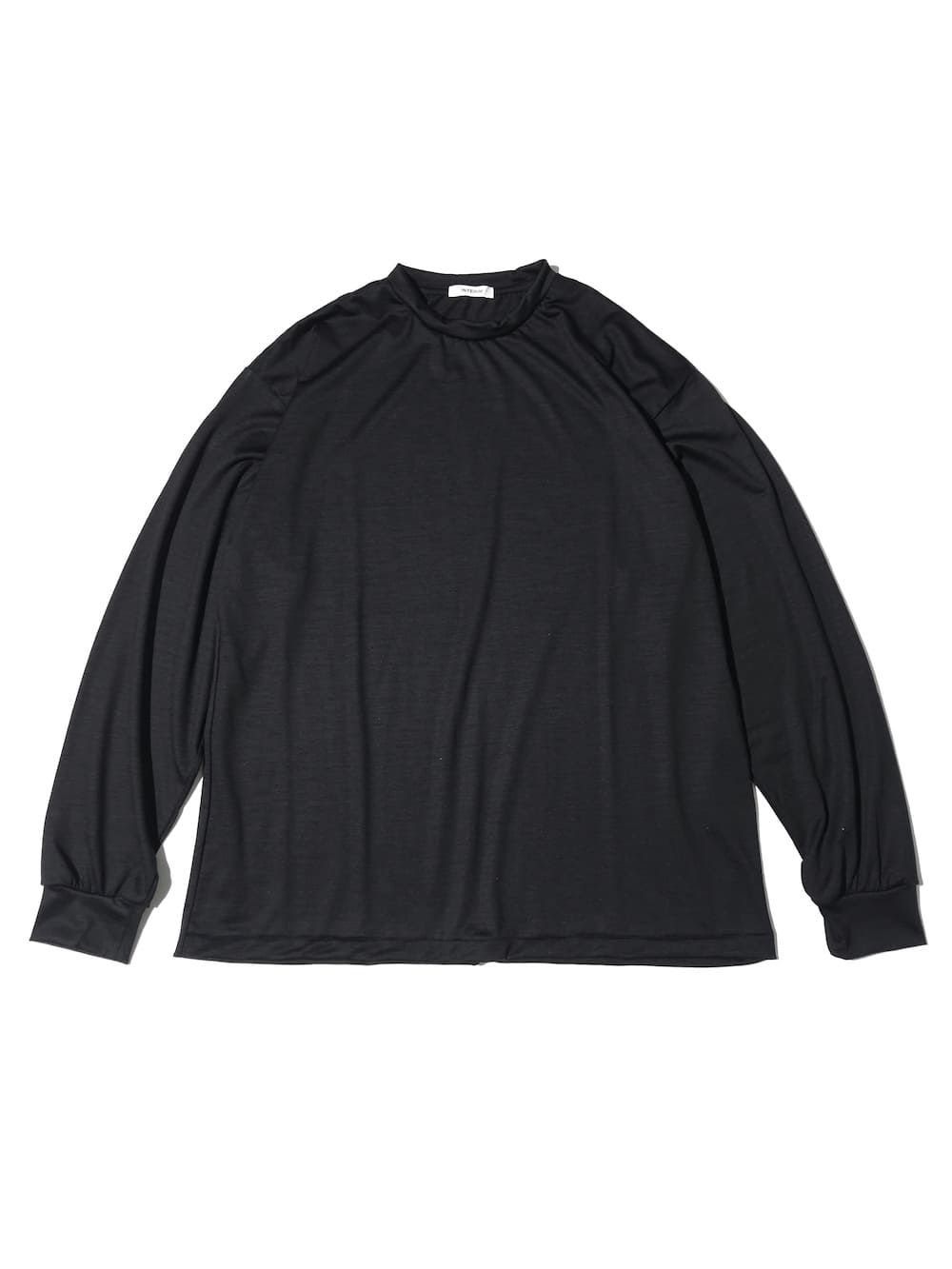 INTERIM(インテリム) EXTRA FINE MERINO WOOL JERSEY L/S TEE