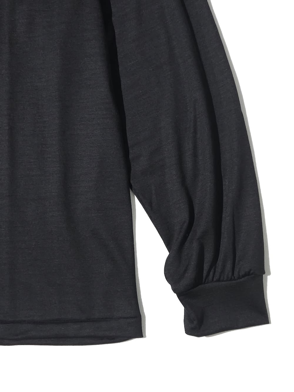 INTERIM(インテリム) EXTRA FINE MERINO WOOL JERSEY L/S TEE