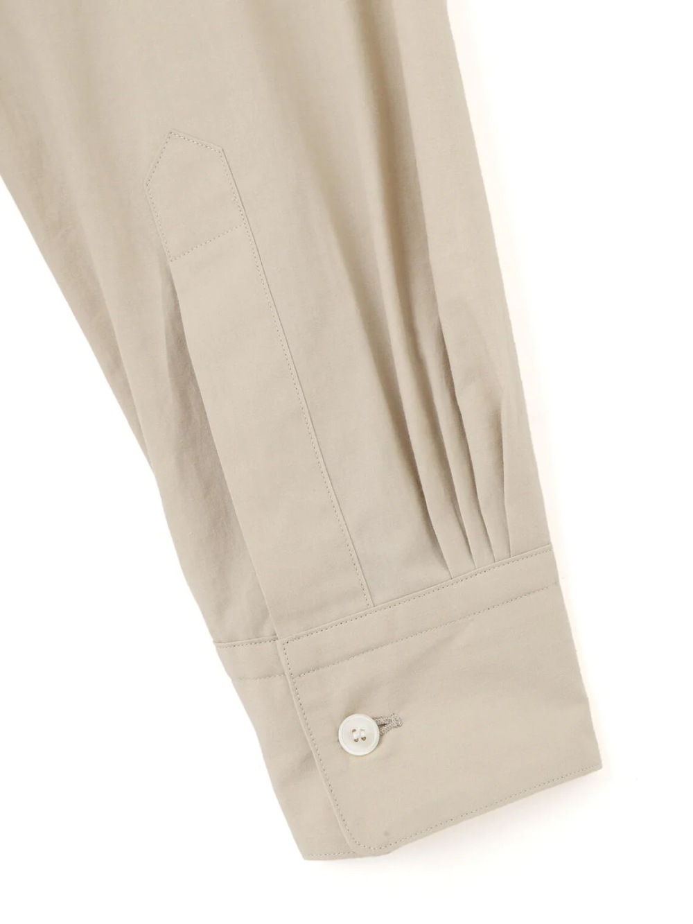 YLEVE(イレーヴ) COTTON SILK TYPEWRITER SKIPPER SHIRT