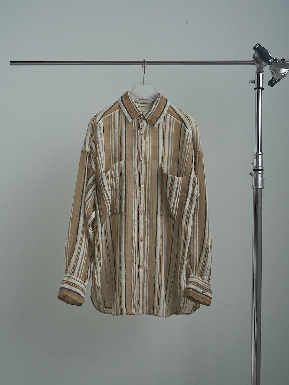 anuke(アンヌーク) Sheer Stripe Shirts - COLDBECK ONLINE（コール