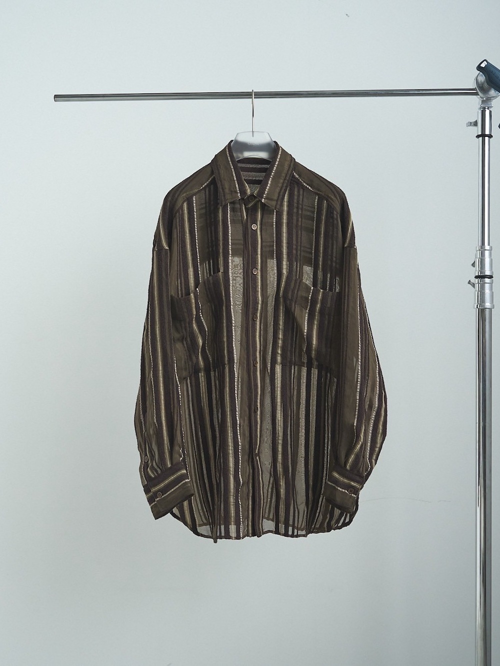 anuke(アンヌーク) Sheer Stripe Shirts - COLDBECK ONLINE（コール