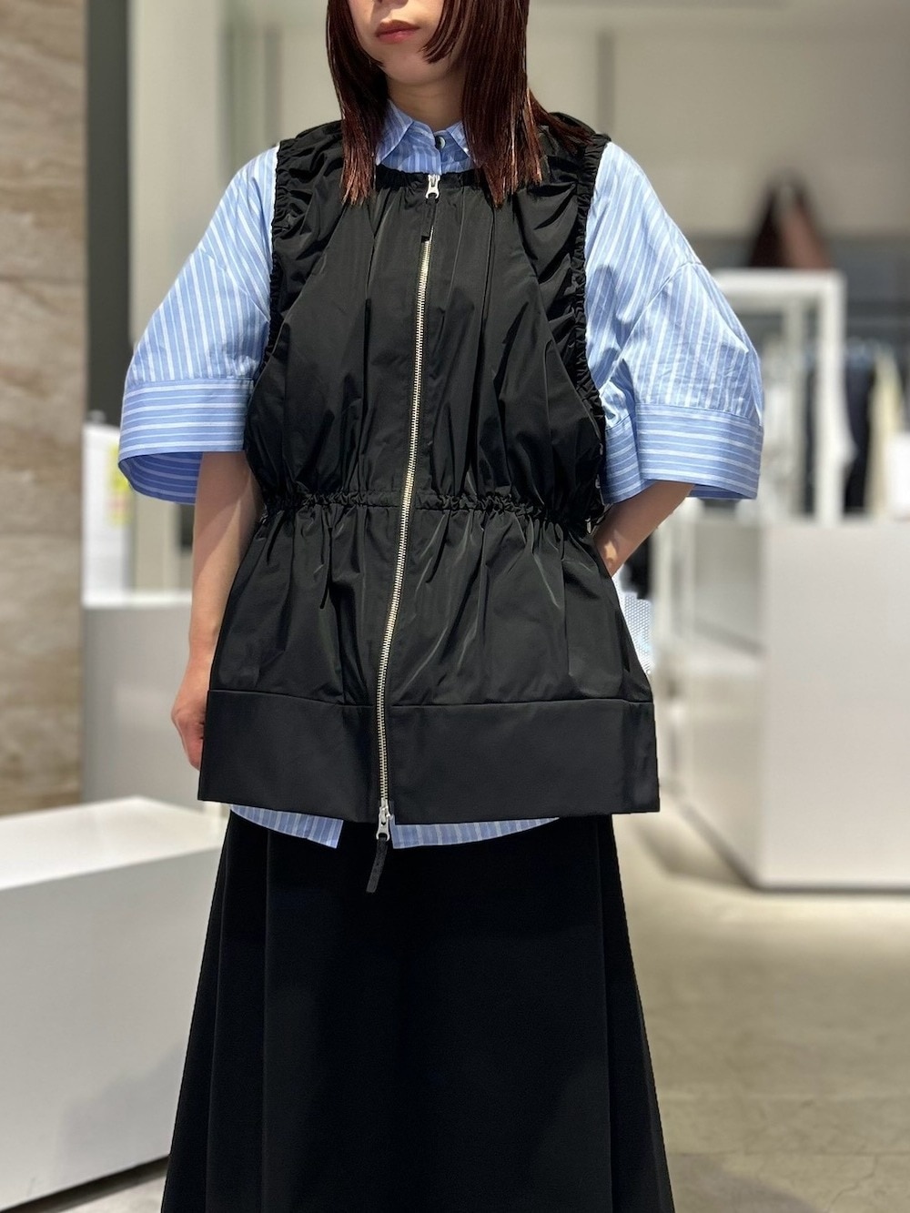 ENFOLD(エンフォルド) GATHER SHAPE VEST - COLDBECK ONLINE（コール