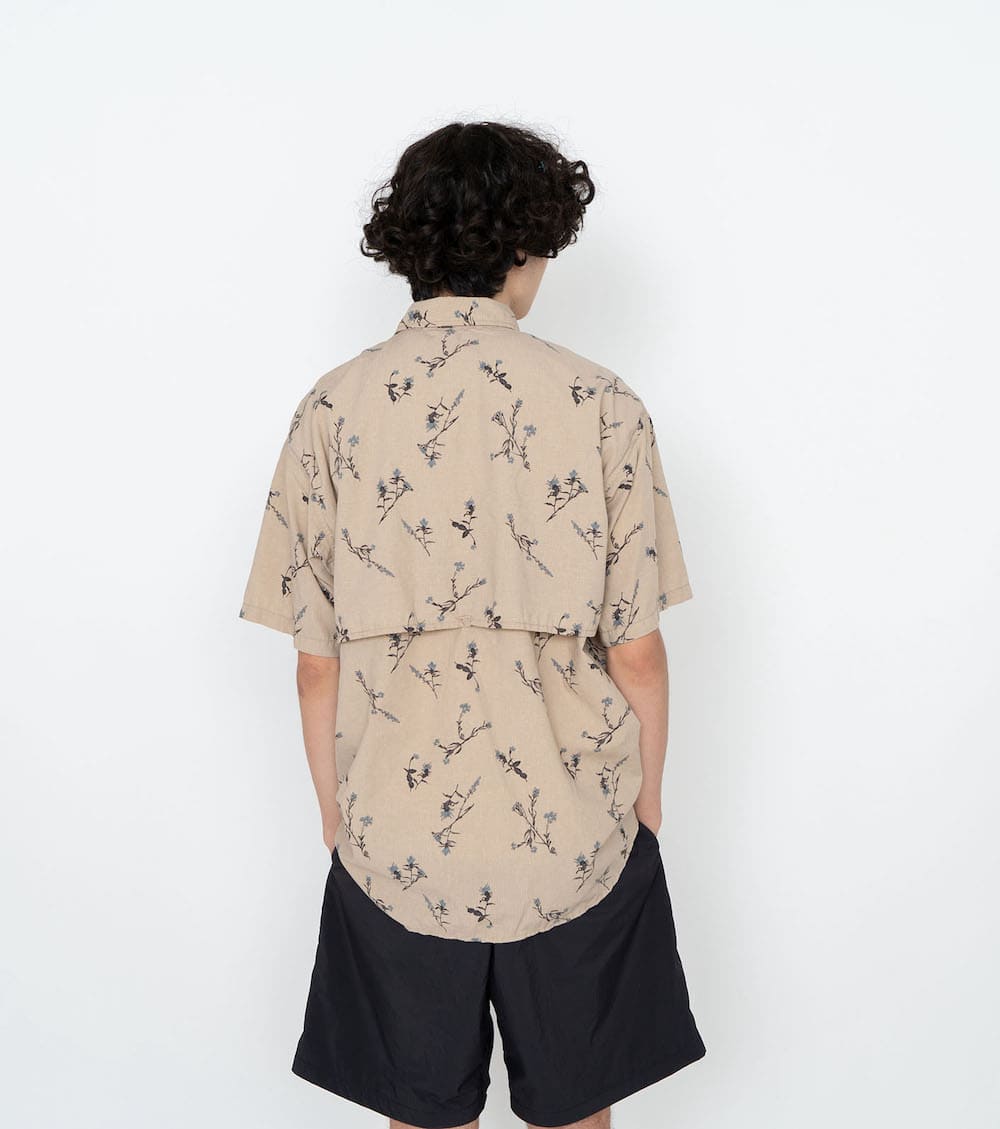 SALETHE NORTH FACE PURPLE LABEL(Ρեѡץ졼٥) Polyester Linen Field H/S Shirt