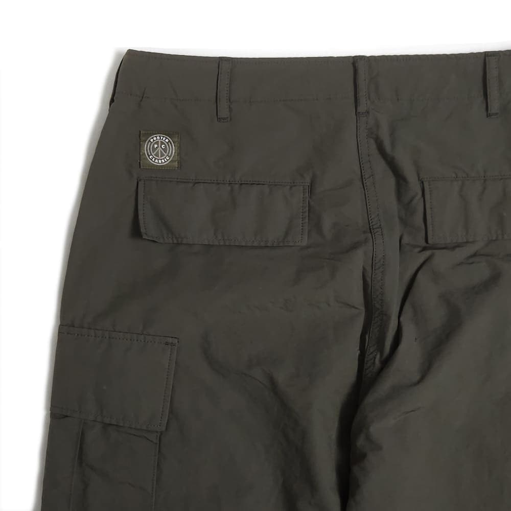 Porter Classic WEATHER CARGO PANTS BLACK