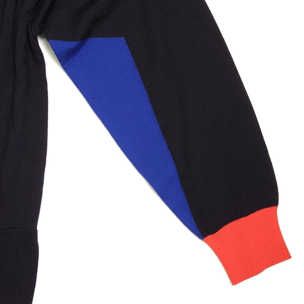 ENFOLD(エンフォルド) COLOR-SLEEVES PULLOVER