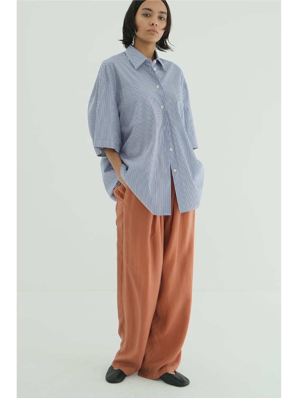 CLANE(クラネ) HALF SLEEVE HUGE SHIRTS - COLDBECK ONLINE（コール