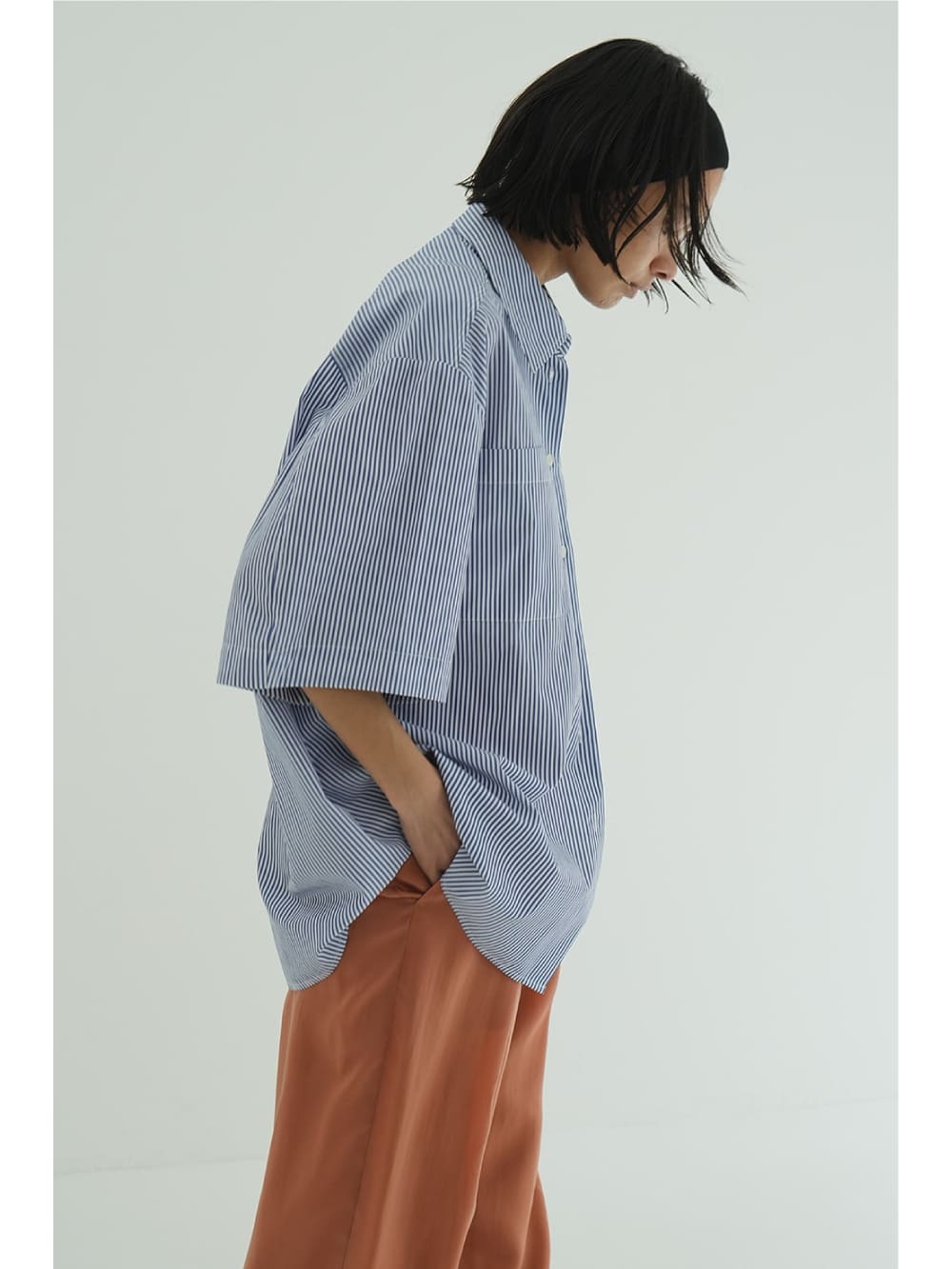 CLANE(クラネ) HALF SLEEVE HUGE SHIRTS - COLDBECK ONLINE