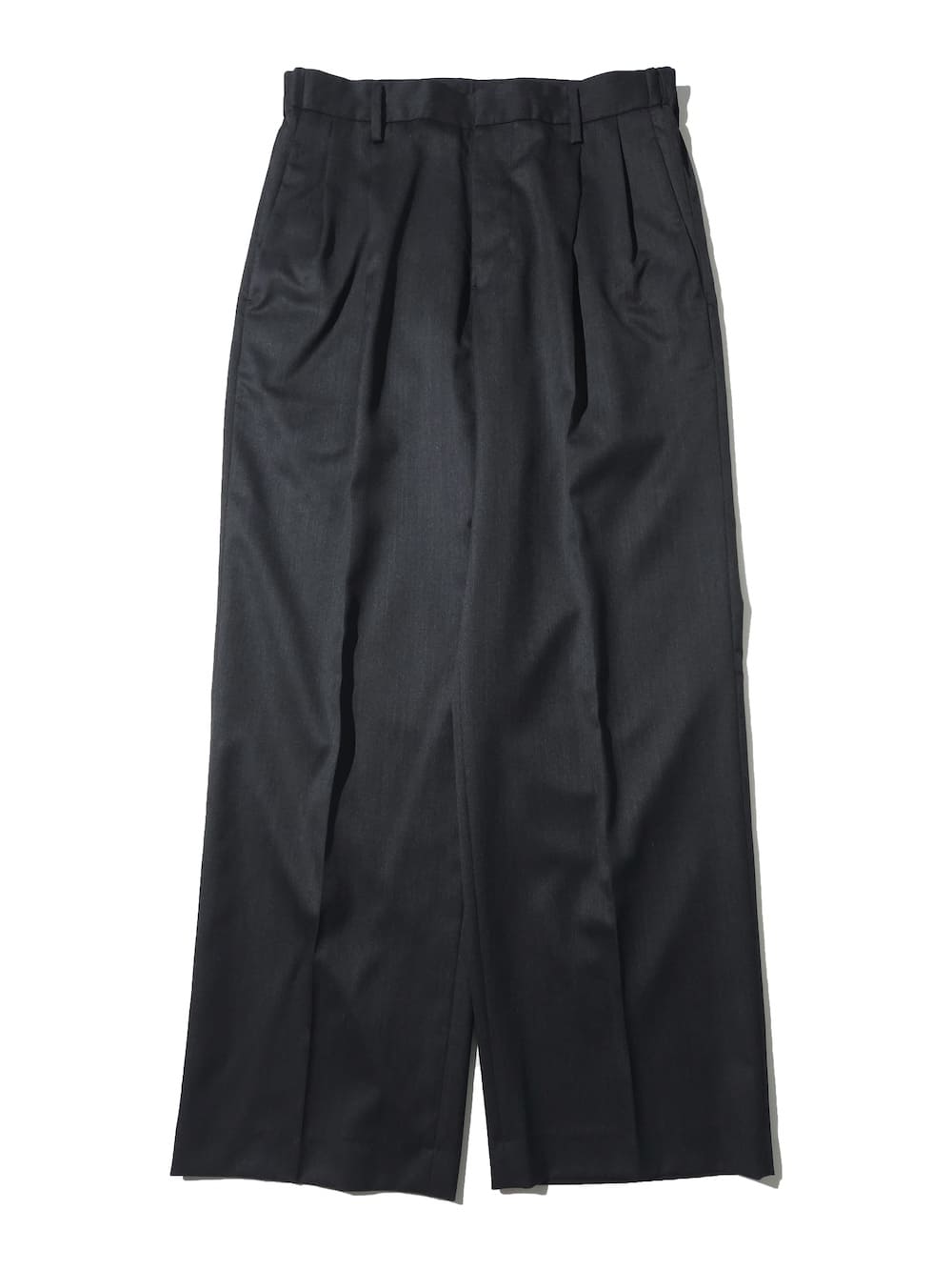 IRENISA(イレニサ) TWO TUCKS WIDE TROUSERS