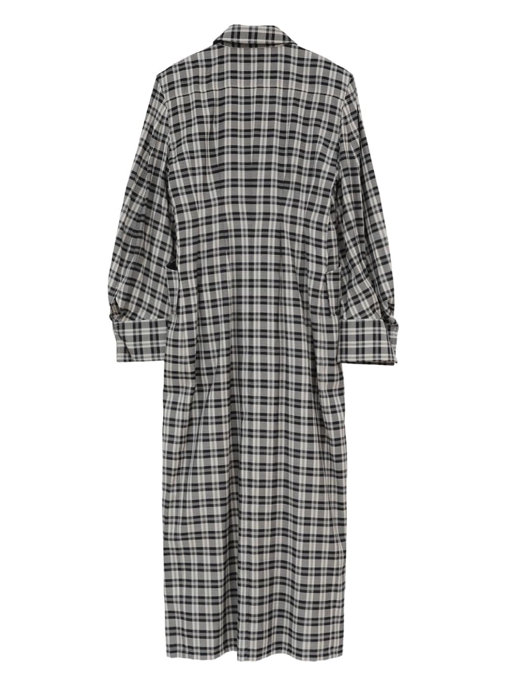 CLANE(クラネ) UP POCKET CHECK SHIRT ONEPIECE