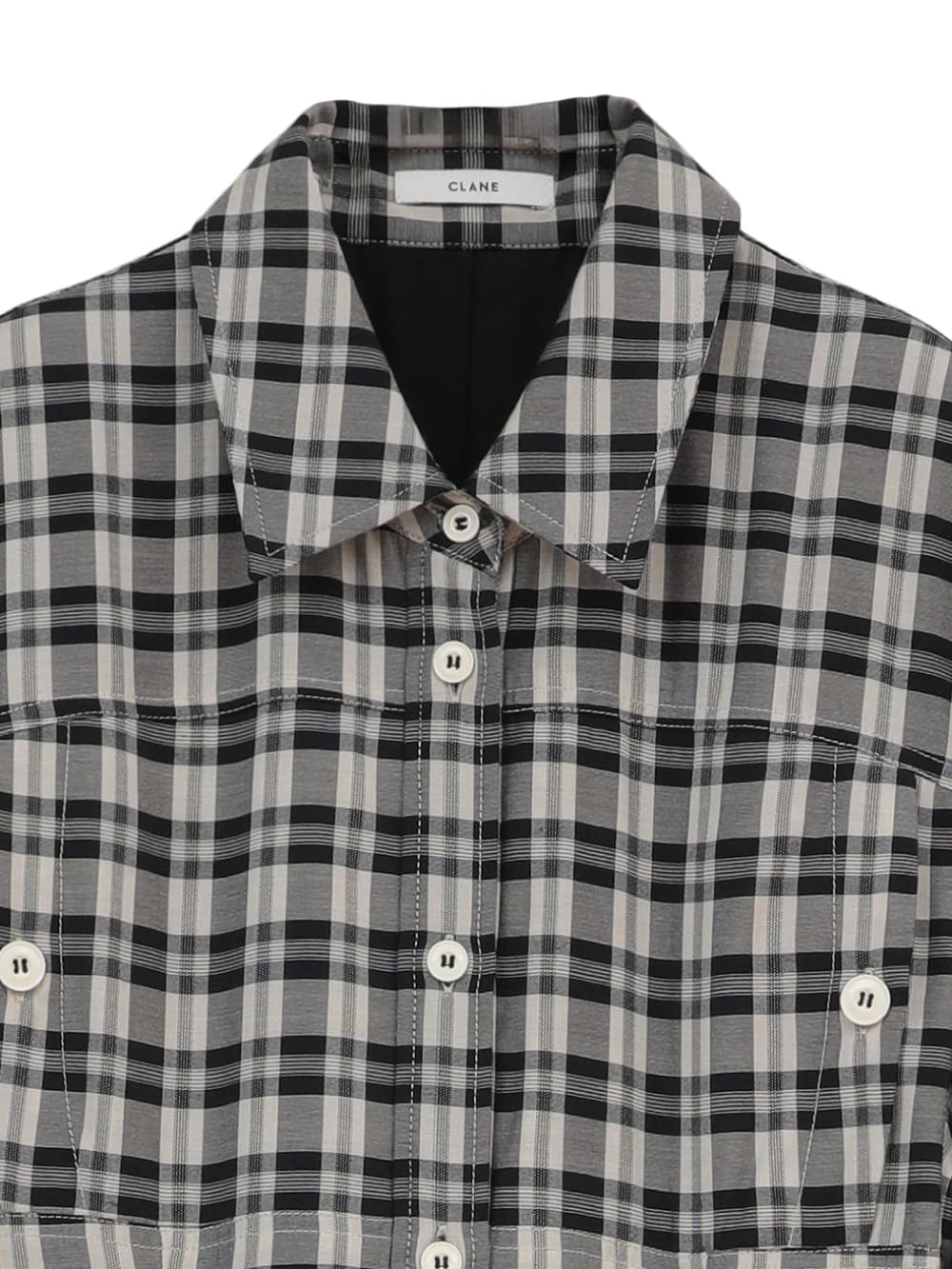 CLANE(クラネ) UP POCKET CHECK SHIRT ONEPIECE - COLDBECK ONLINE