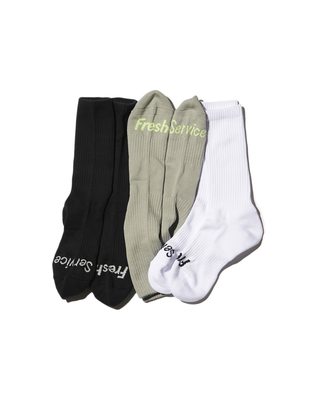 FreshService(フレッシュサービス) SIGNATURE 3-PACK SOCKS - COLDBECK
