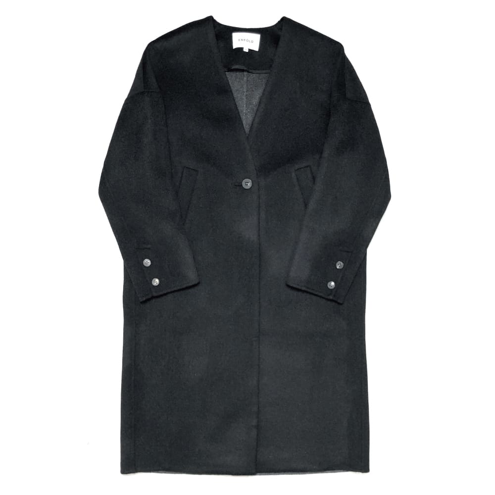 【ENFOLD】NO-COLLAR COAT ENFOLD(エンフォルド) NO-COLLAR COAT - COLDBECK ONLINE