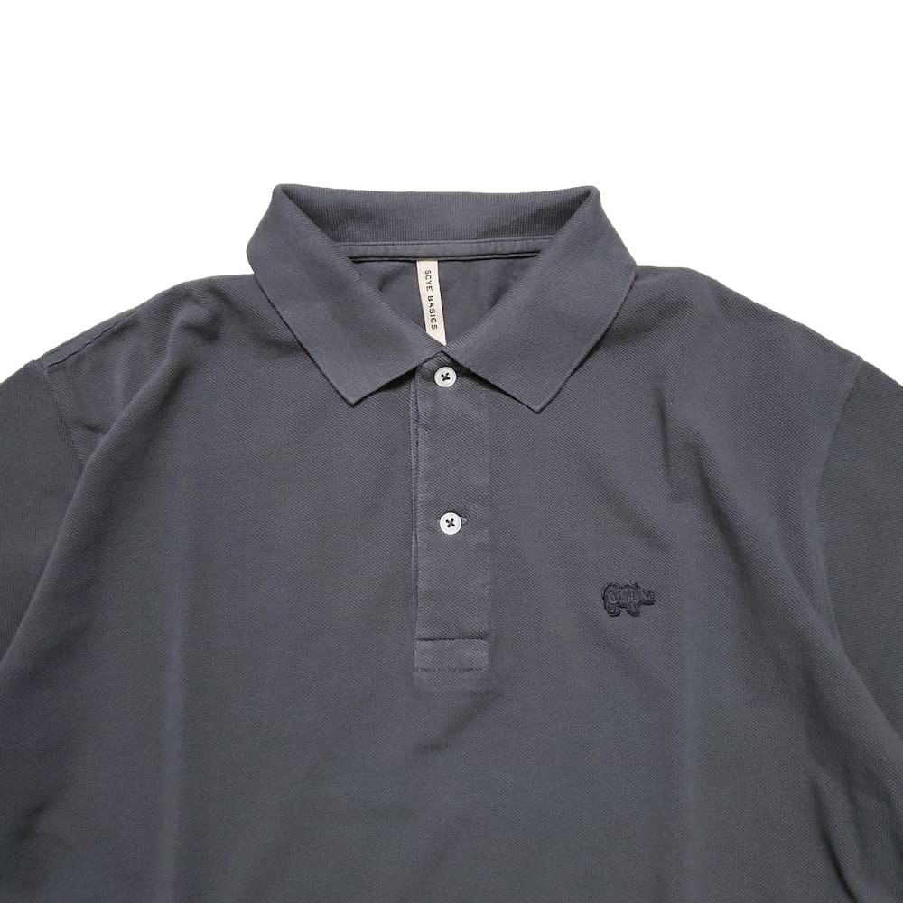 SCYE BASICS(١å) Cotton Pique Polo Shirt