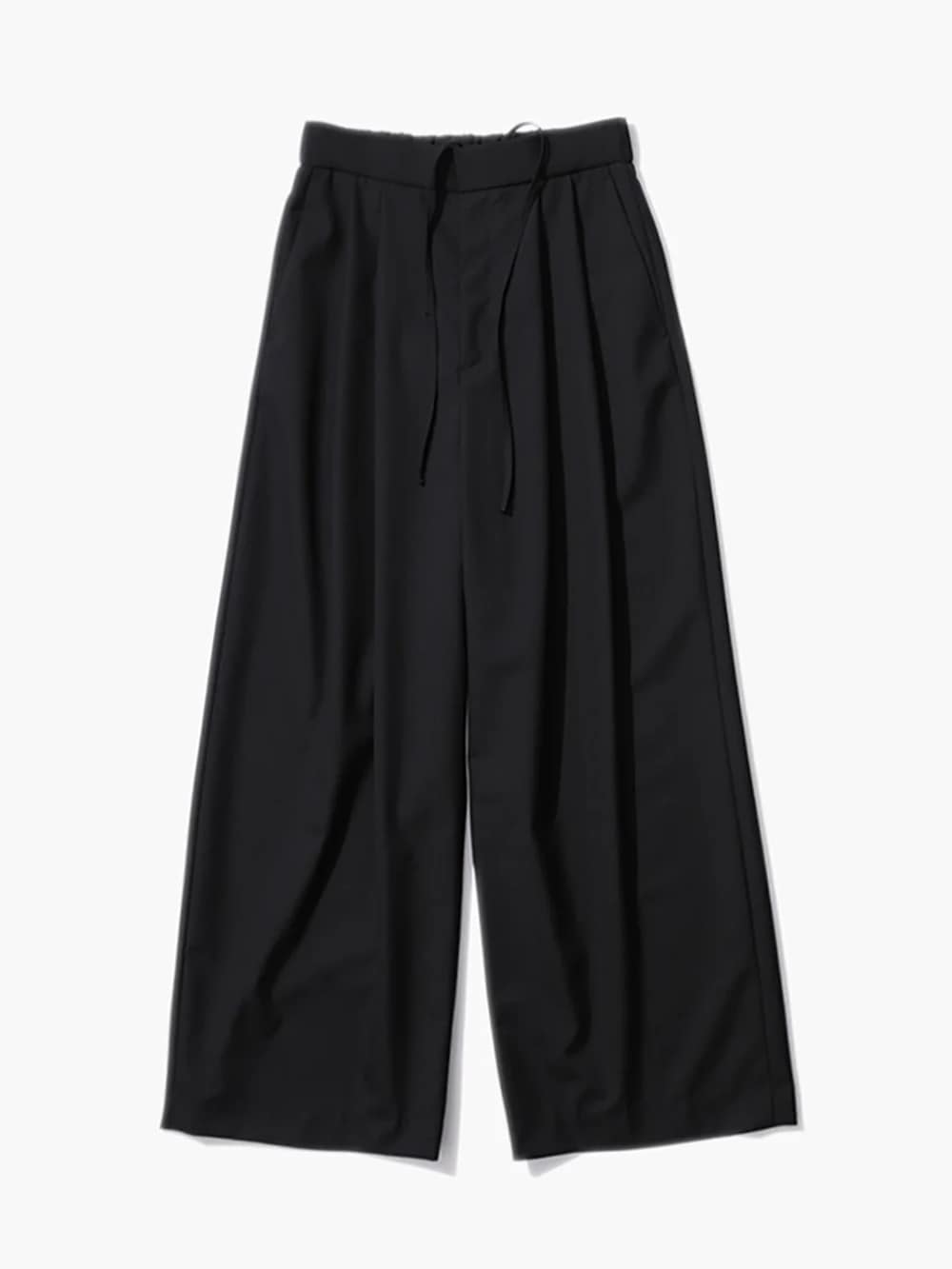 ATON(エイトン) WOOL TROPICAL WIDE EASY PANTS - COLDBECK