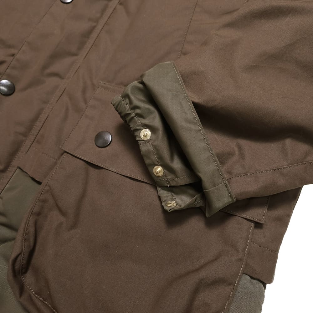 【SALE】Scye(サイ) Wax Cotton Layered Coat