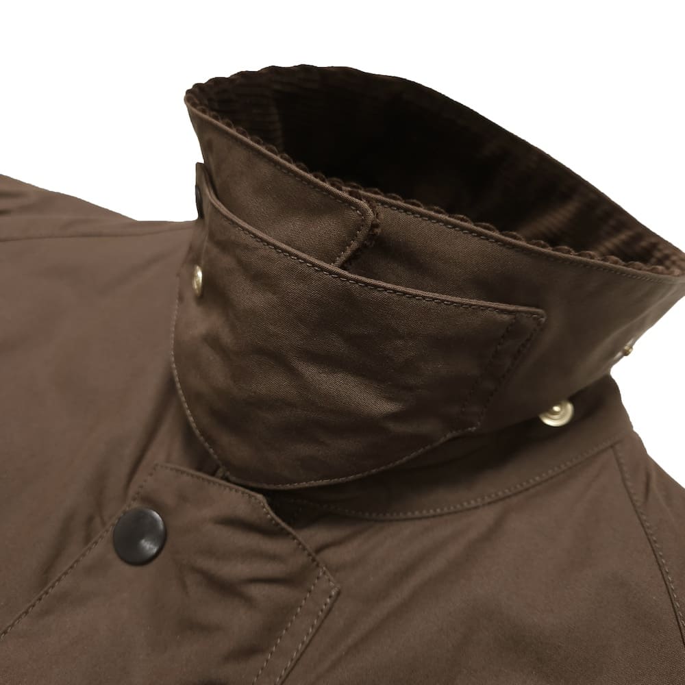 【SALE】Scye(サイ) Wax Cotton Layered Coat