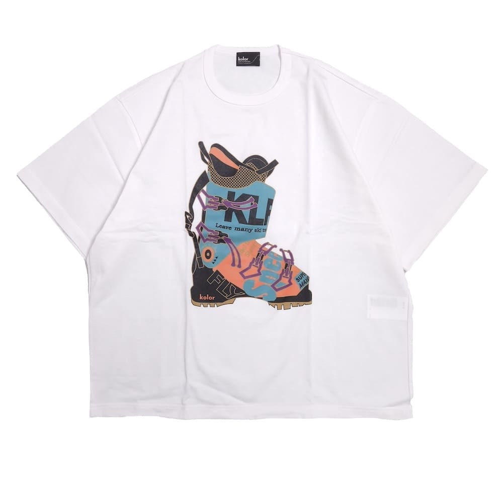 SALE】kolor(カラー) 度詰コットン天竺TEE - COLDBECK ONLINE