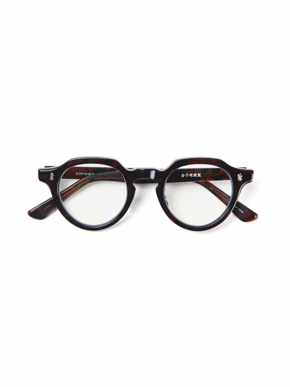 sophnet. 金子眼鏡 SOPHNET.(ソフネット) 備長炭 PANTO GLASSES - COLDBECK ONLINE