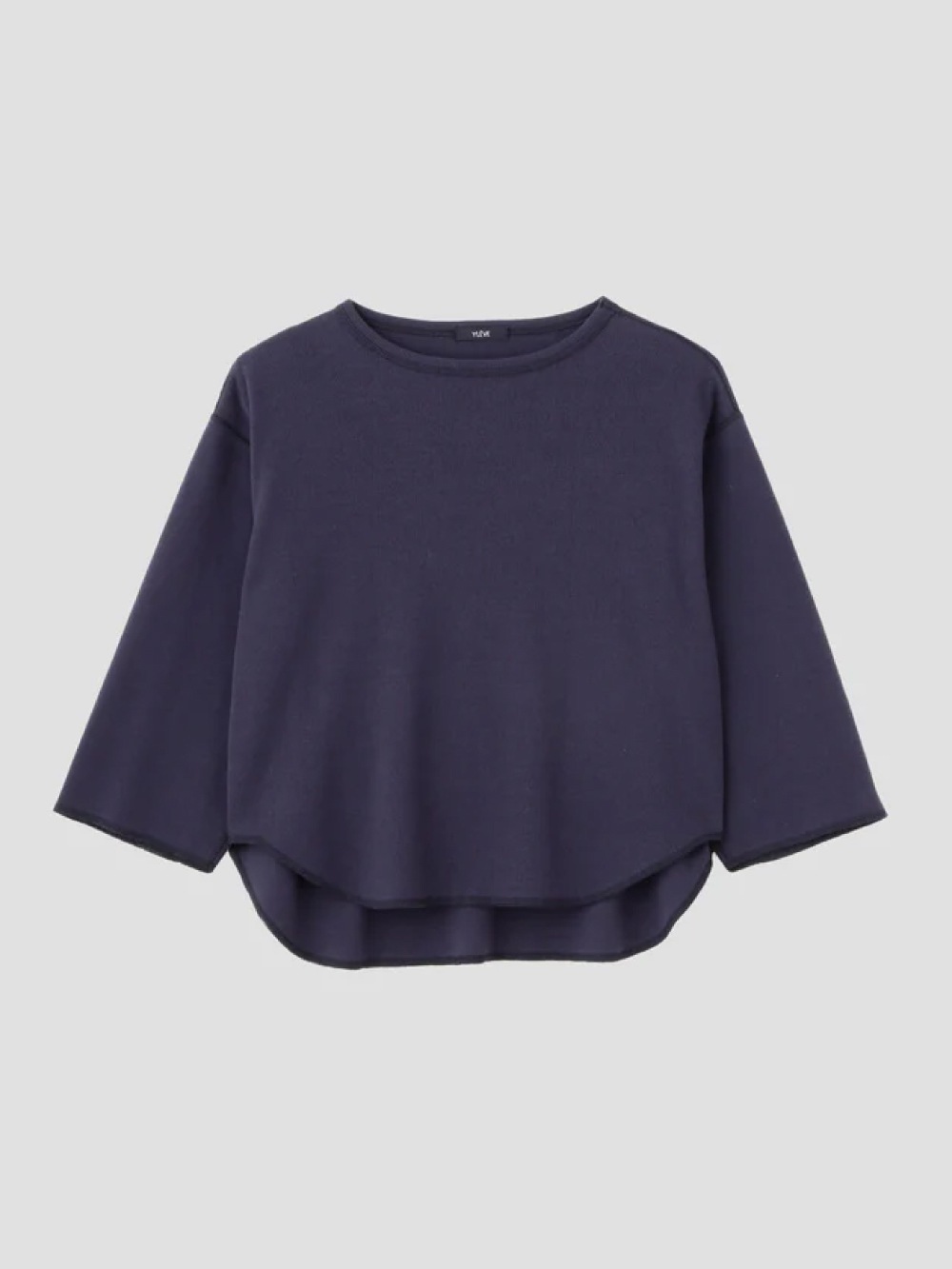 イレーヴ YLEVE COTTON RIB PULLOVER 七分袖 リブ YLEVE(イレーヴ) COTTON RIB PULLOVER - COLDBECK ONLINE（コール