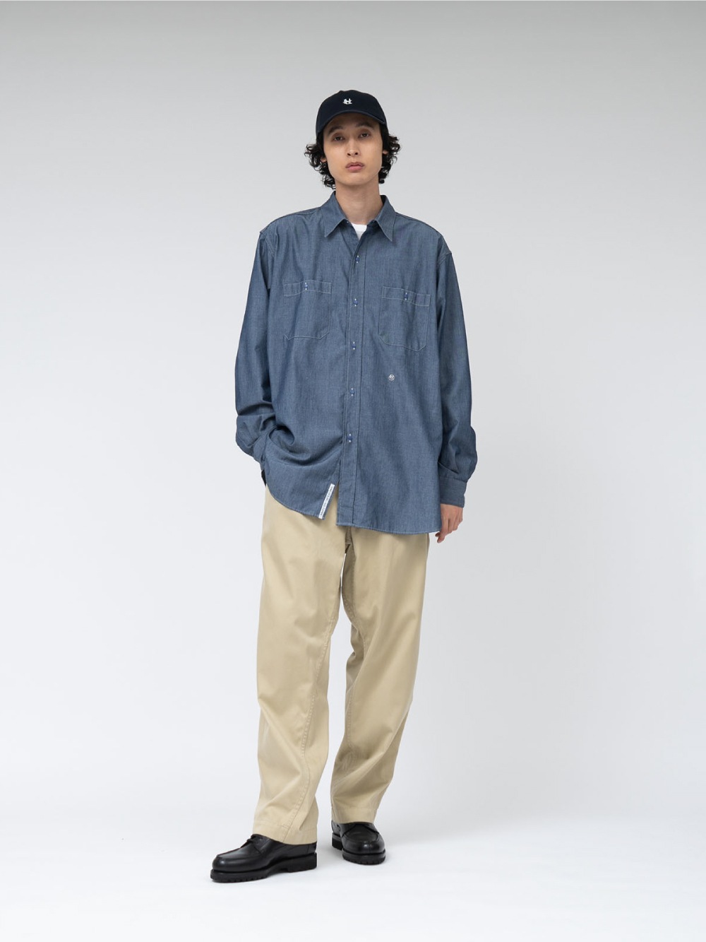 nanamica wide chino pants W30 ベージュ Nanamica Wide Chino Trousers - Beige | Garmentory