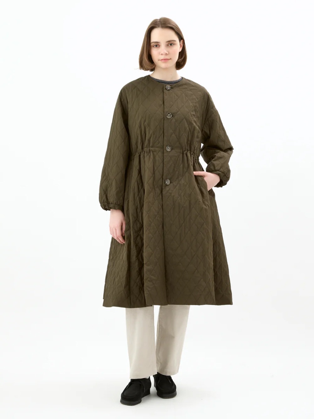 【SALE】ORCIVAL(オーシバル) Insulation Quilt Long Coat