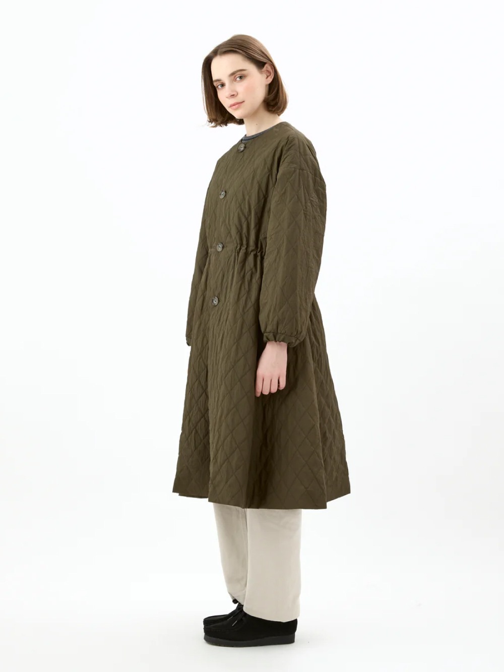 【SALE】ORCIVAL(オーシバル) Insulation Quilt Long Coat