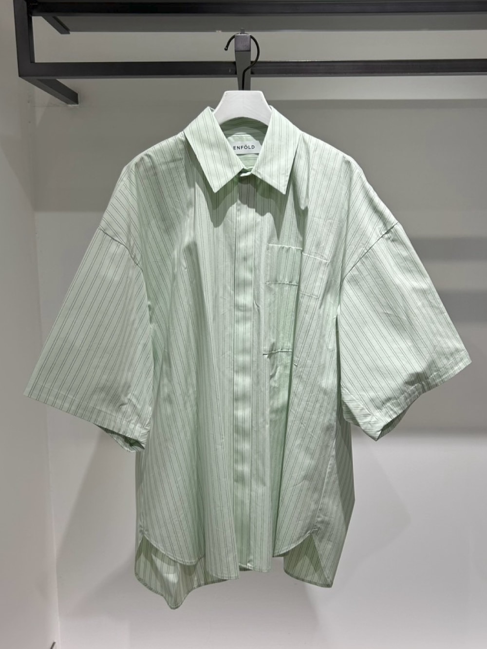 ENFOLD(エンフォルド) 3/4 SLEEVE LOOSE SHIRT