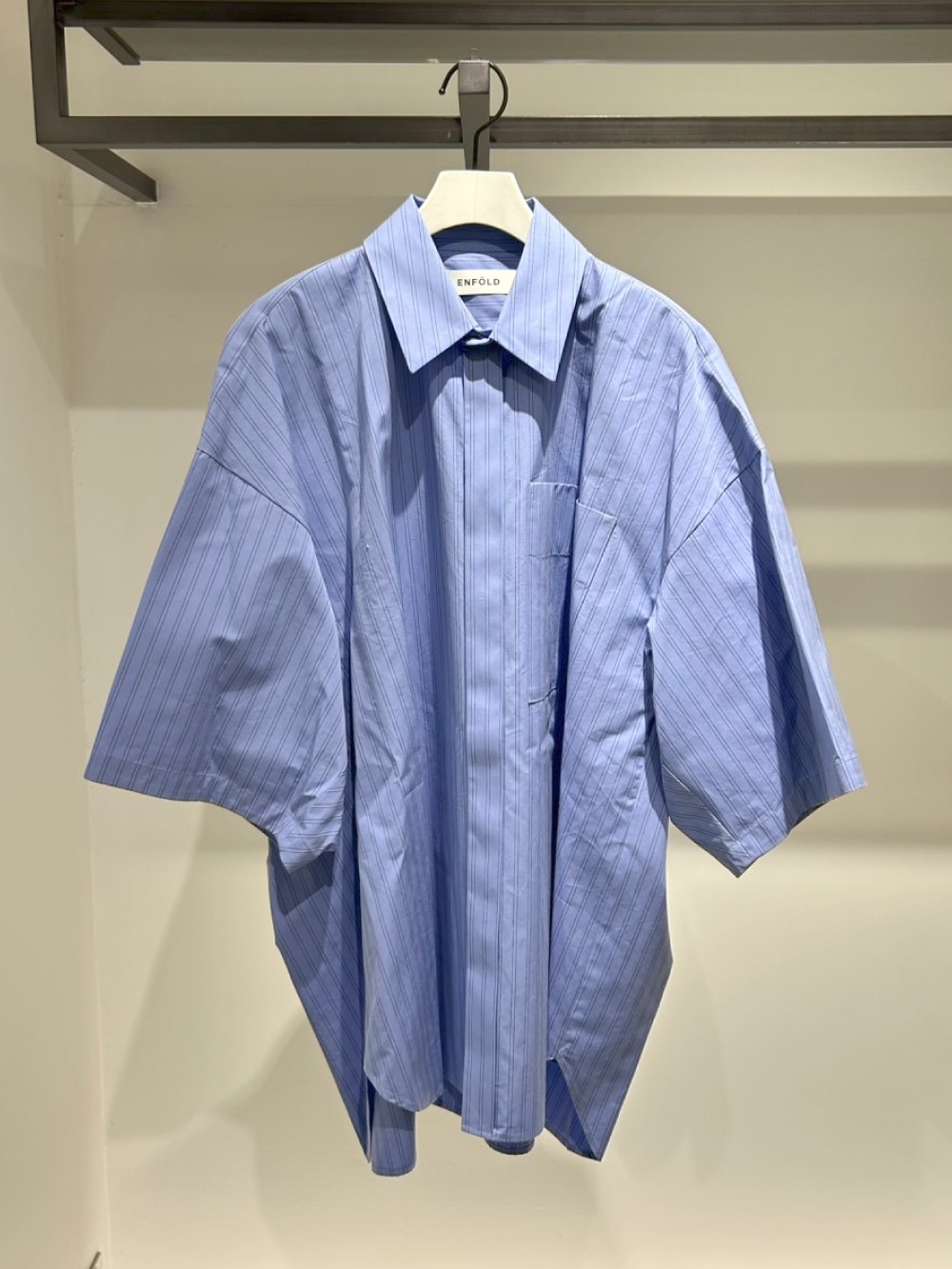 ENFOLD(エンフォルド) 3/4 SLEEVE LOOSE SHIRT