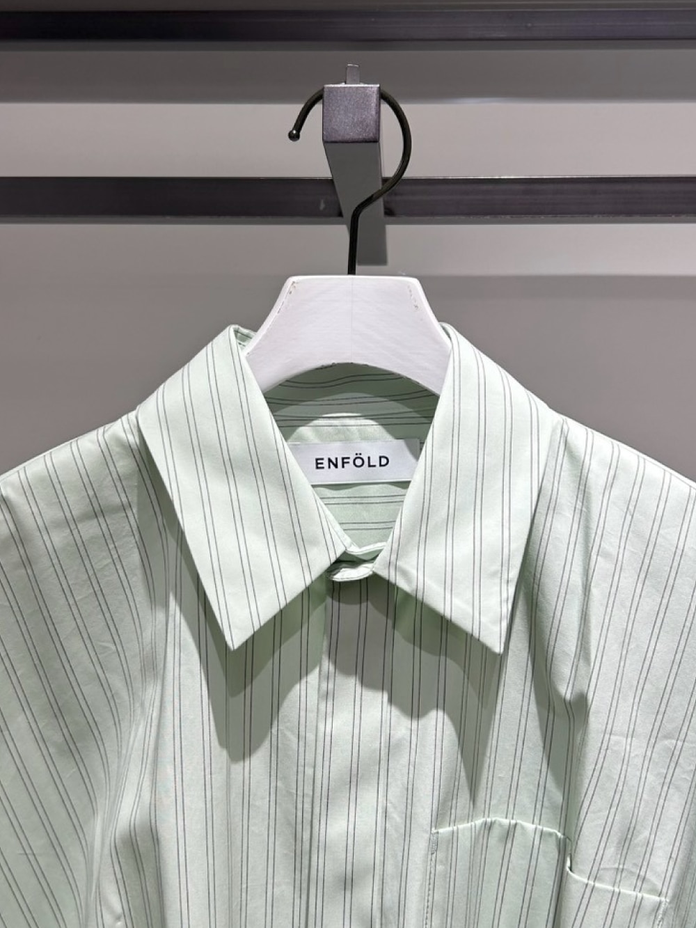 ENFOLD(エンフォルド) 3/4 SLEEVE LOOSE SHIRT