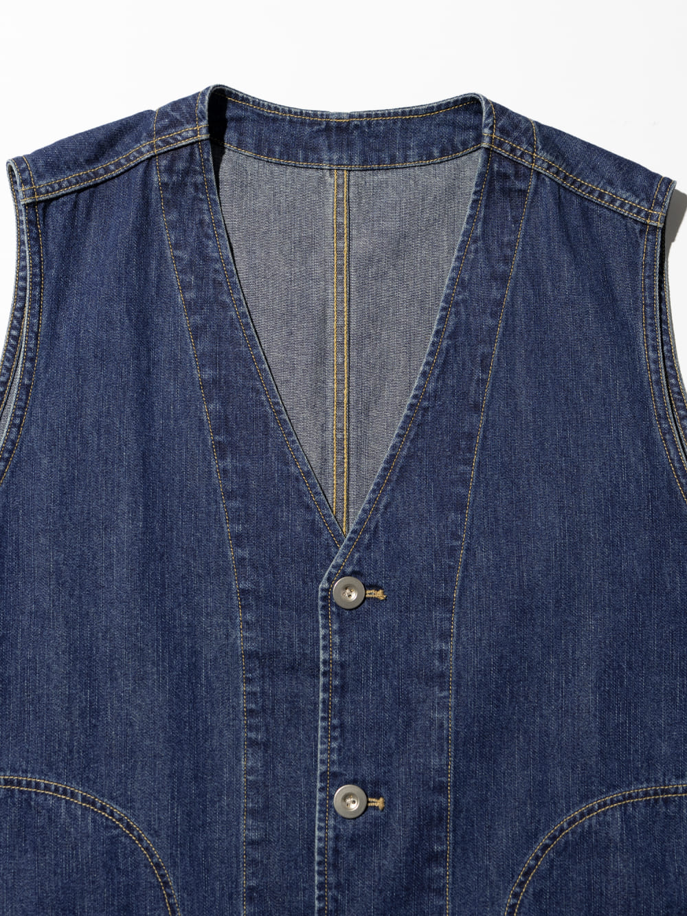 FreshService(フレッシュサービス) WORKERS DENIM VEST(INDIGO