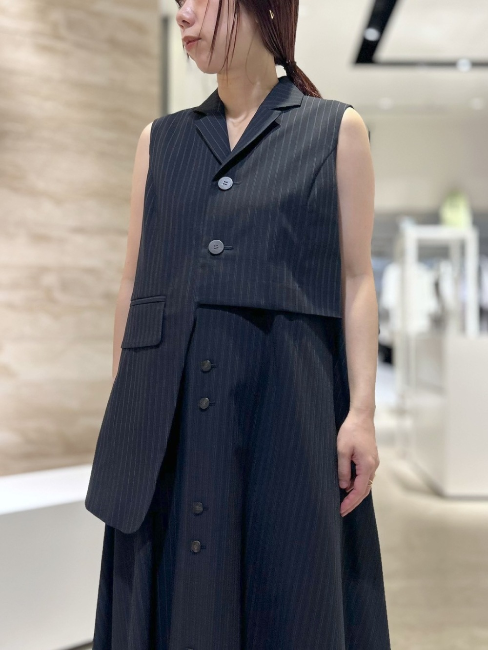 ENFOLD(エンフォルド) TAILORED VEST DRESS - COLDBECK ONLINE（コール