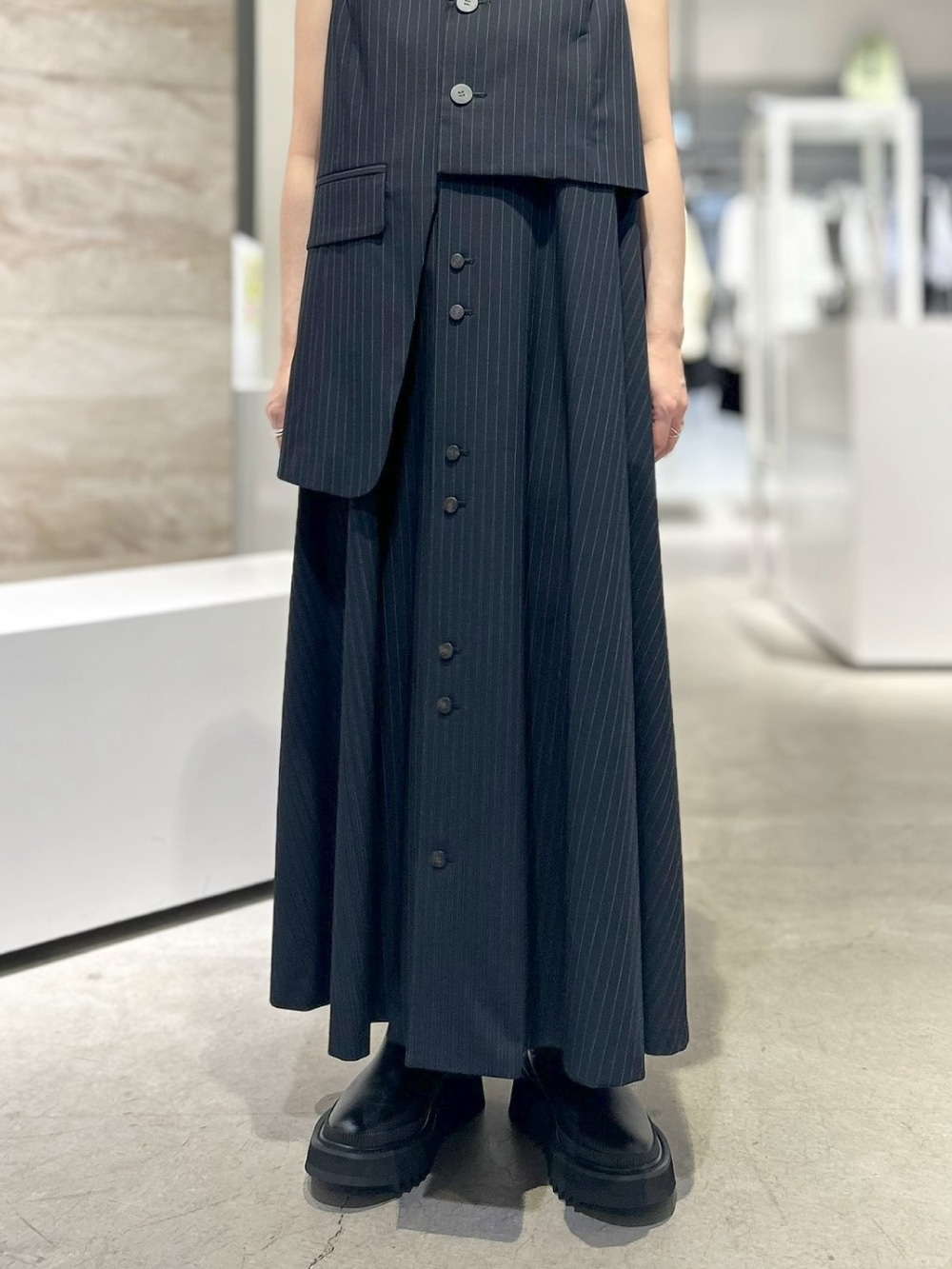 ENFOLD(エンフォルド) TAILORED VEST DRESS - COLDBECK ONLINE（コール