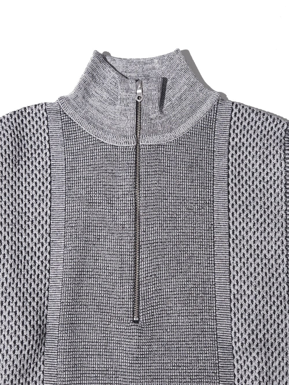 YASHIKI(ヤシキ) Karita Half Zip Knit - COLDBECK ONLINE（コール